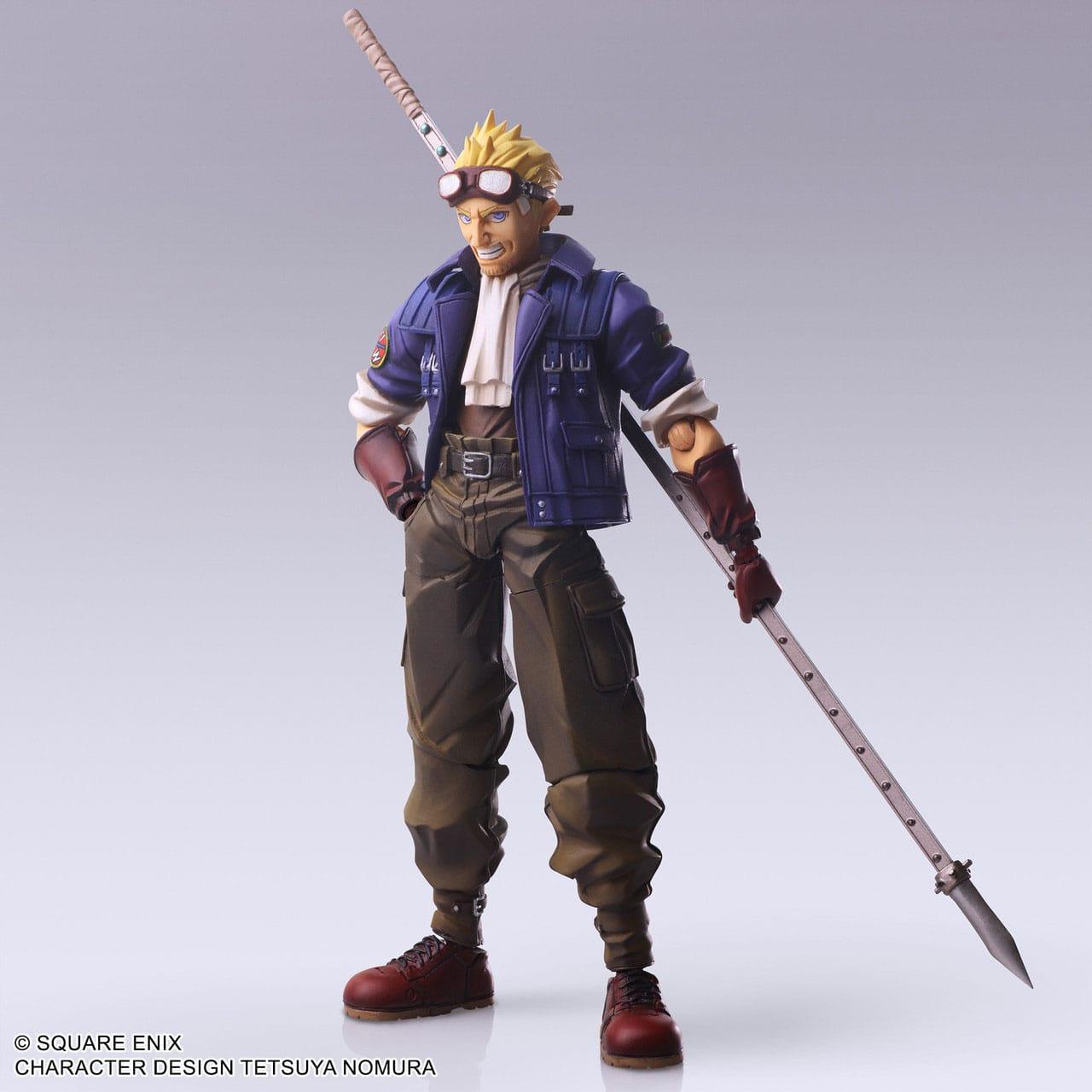 Final Fantasy VII Bring Arts Actionfigur Cid Highwind 15 cm Figmas Yokina