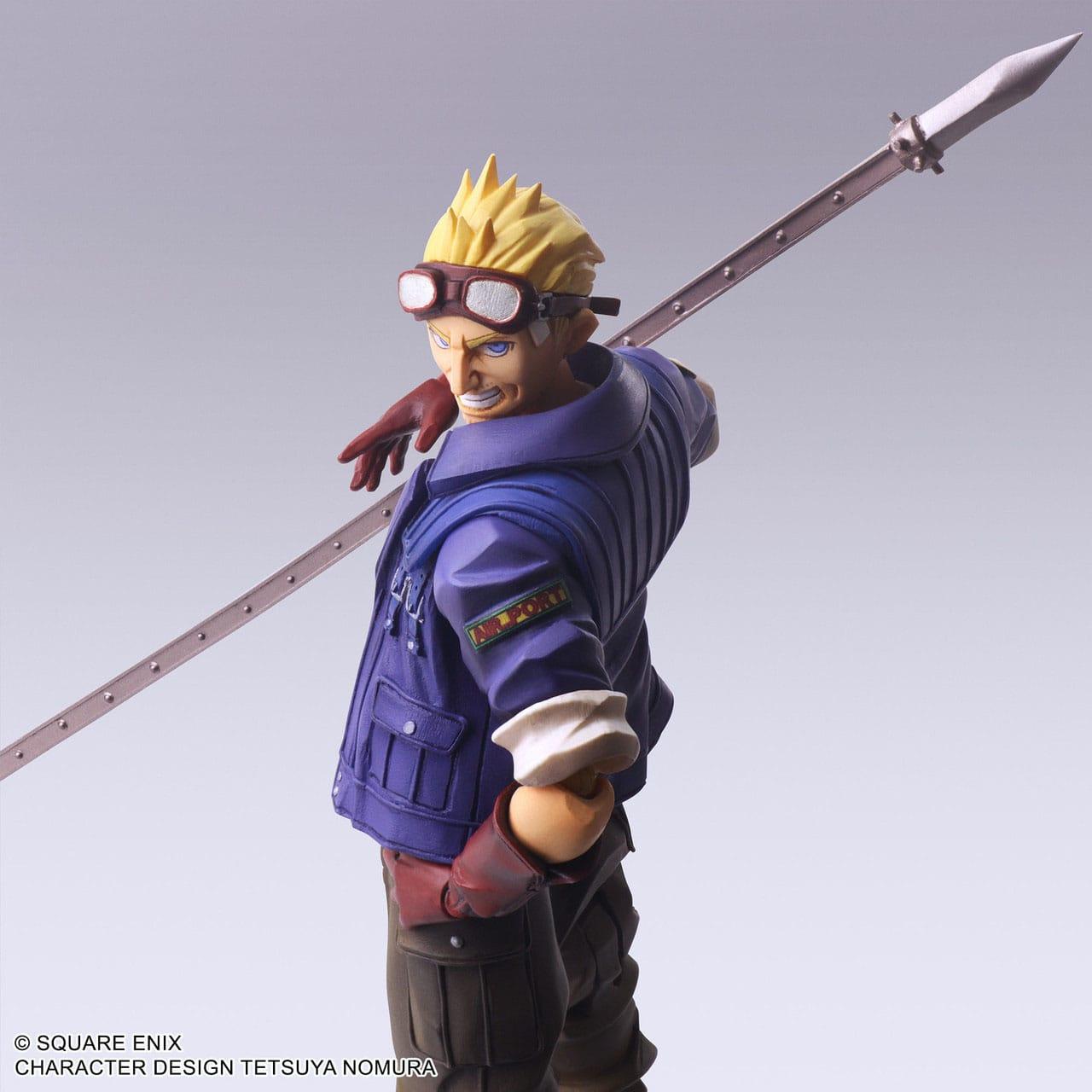 Final Fantasy VII Bring Arts Actionfigur Cid Highwind 15 cm Figmas Yokina