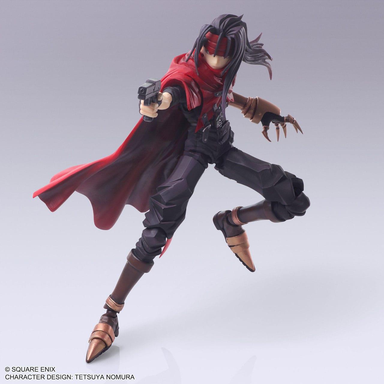 Final Fantasy VII Bring Arts Actionfigur Vincent Valentine 15 cm Figmas Yokina