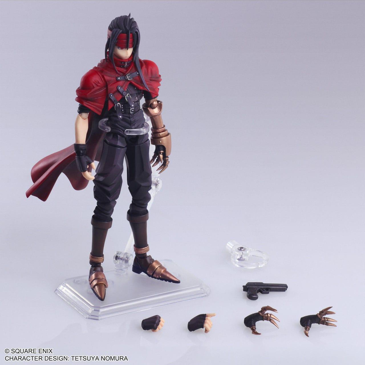 Final Fantasy VII Bring Arts Actionfigur Vincent Valentine 15 cm Figmas Yokina