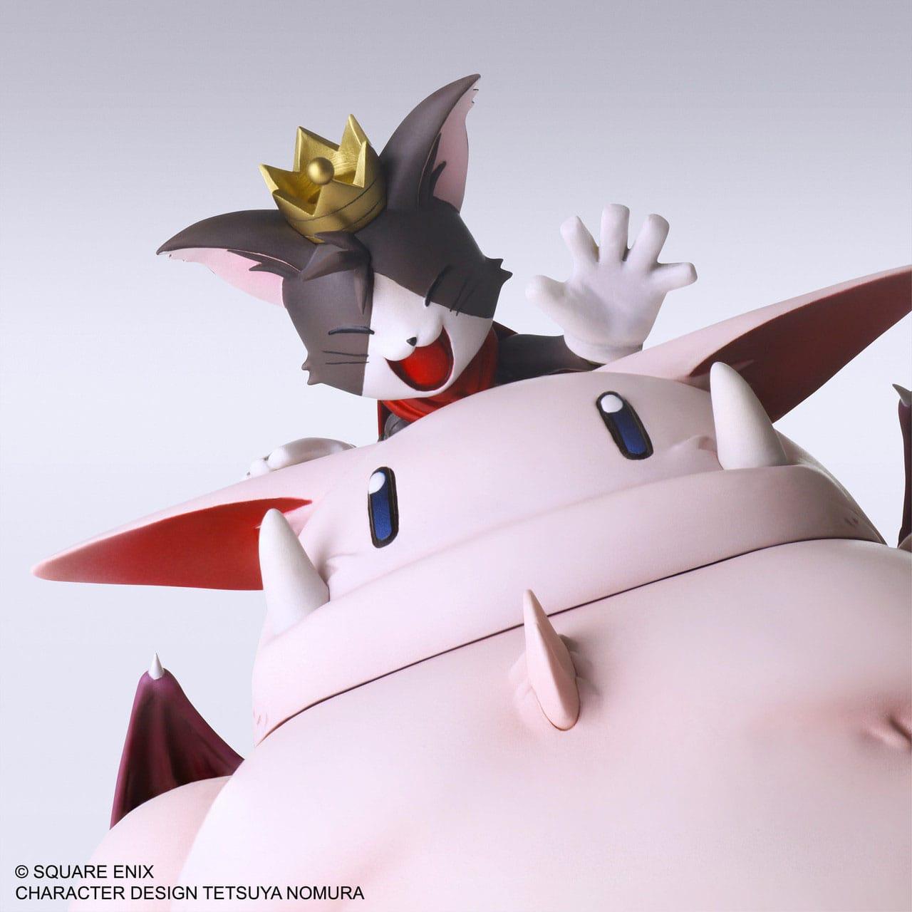 Final Fantasy VII Bring Arts Actionfiguren Set Cait Sith & Fat Moogle Figmas Yokina