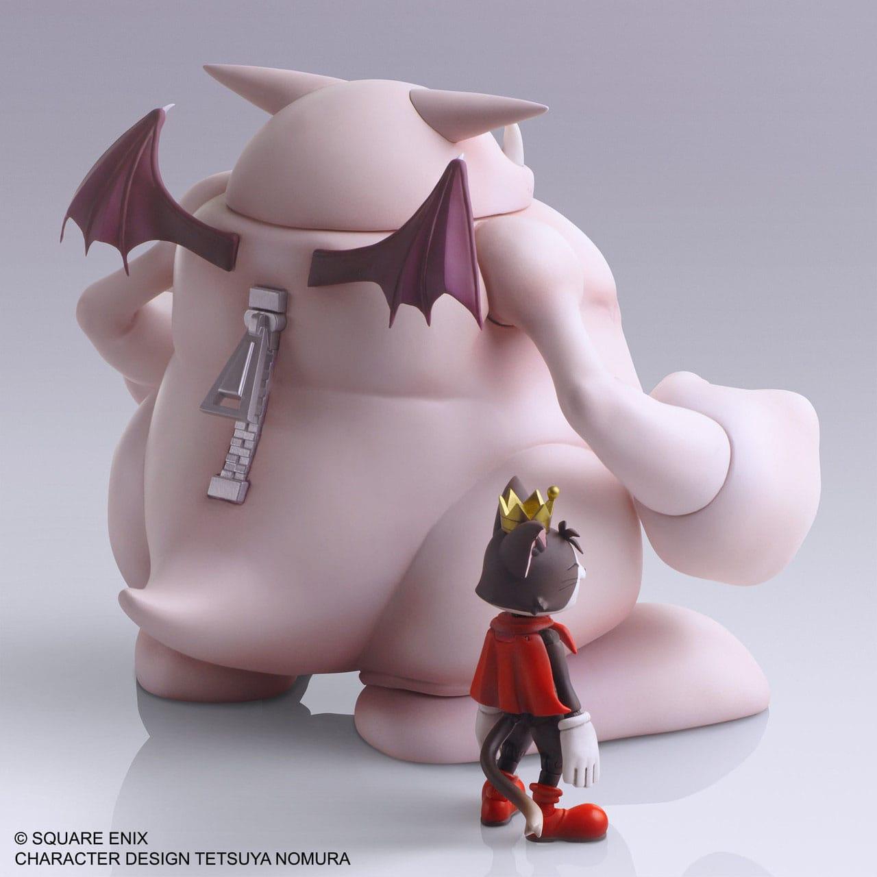 Final Fantasy VII Bring Arts Actionfiguren Set Cait Sith & Fat Moogle Figmas Yokina