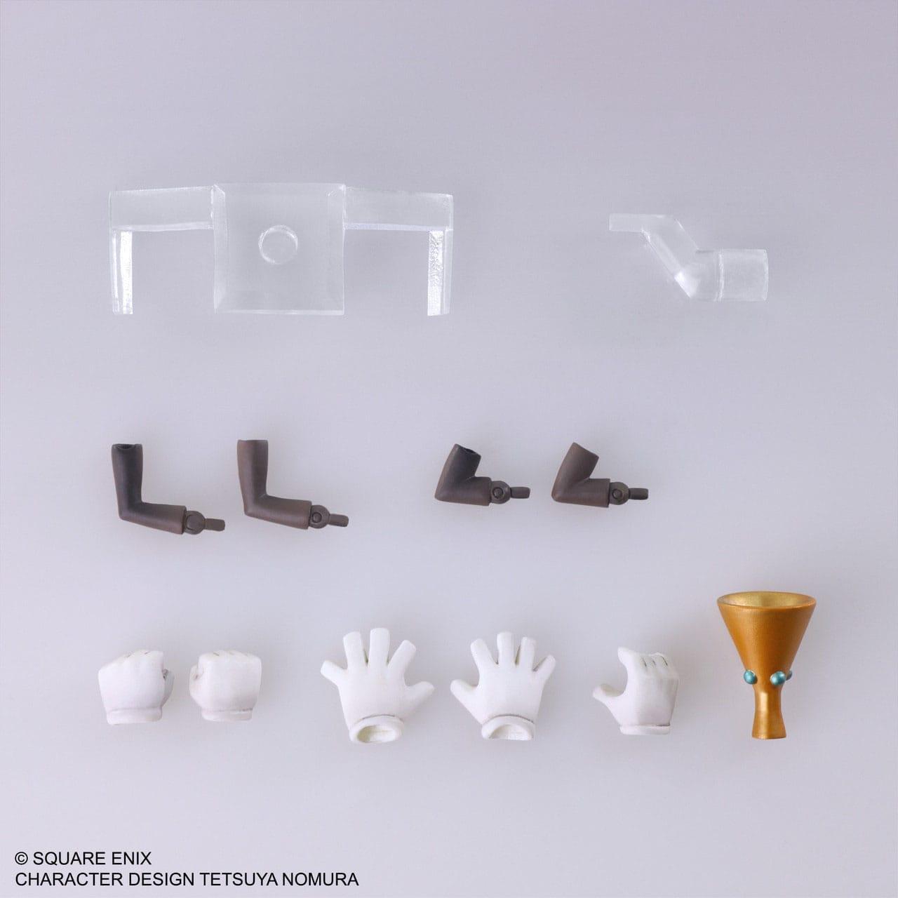 Final Fantasy VII Bring Arts Actionfiguren Set Cait Sith & Fat Moogle Figmas Yokina