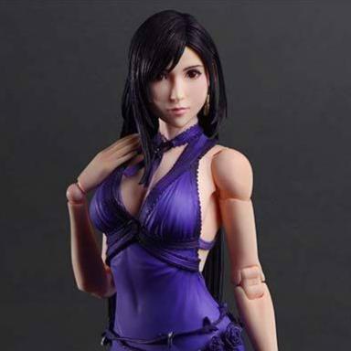 Final Fantasy VII Remake Play Arts Kai Actionfigur Tifa Lockhart Dress Ver. 25 cm Figmas Yokina