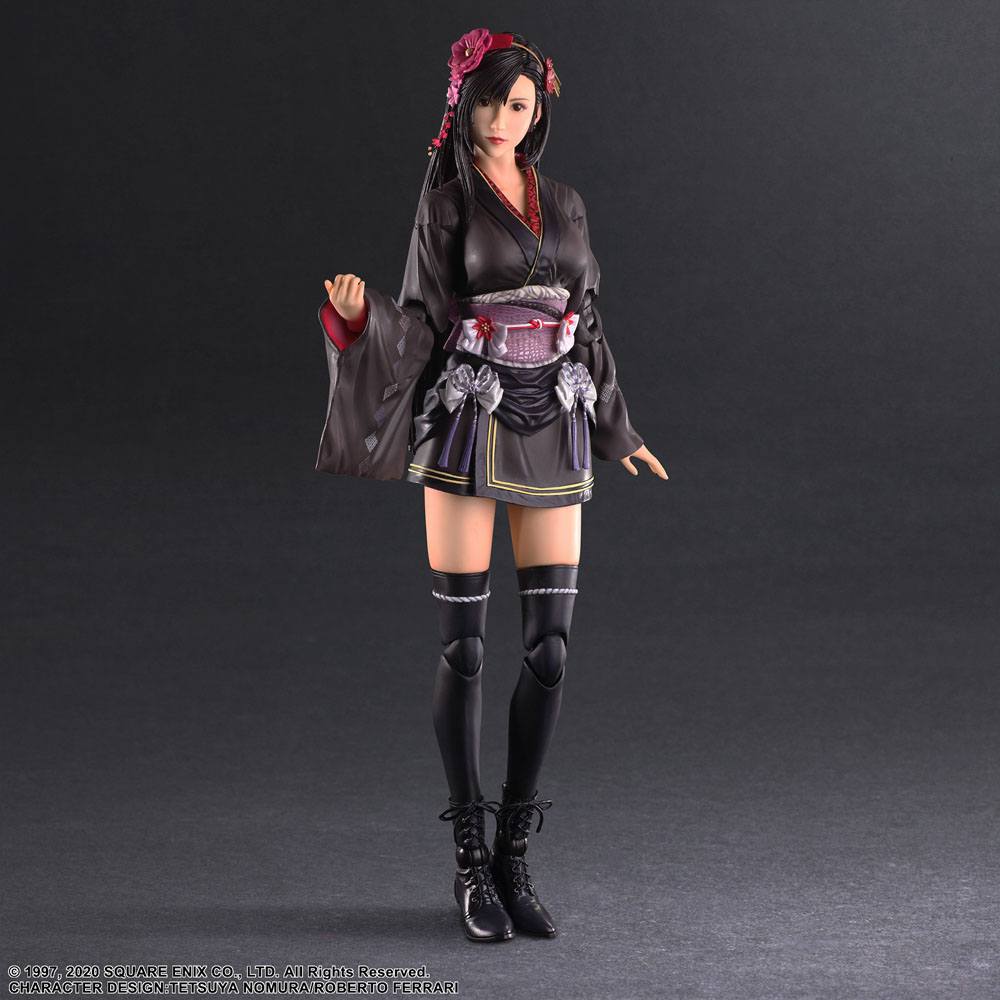 Final Fantasy VII Remake Play Arts Kai Actionfigur Tifa Lockhart Exotic Dress Ver. 25 cm Figmas Yokina