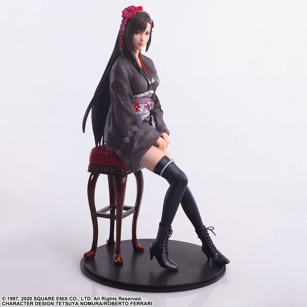 Final Fantasy VII Remake Static Arts Gallery Statue Tifa Lockhart Exotic Dress Ver. 23 cm Prizefiguren Yokina