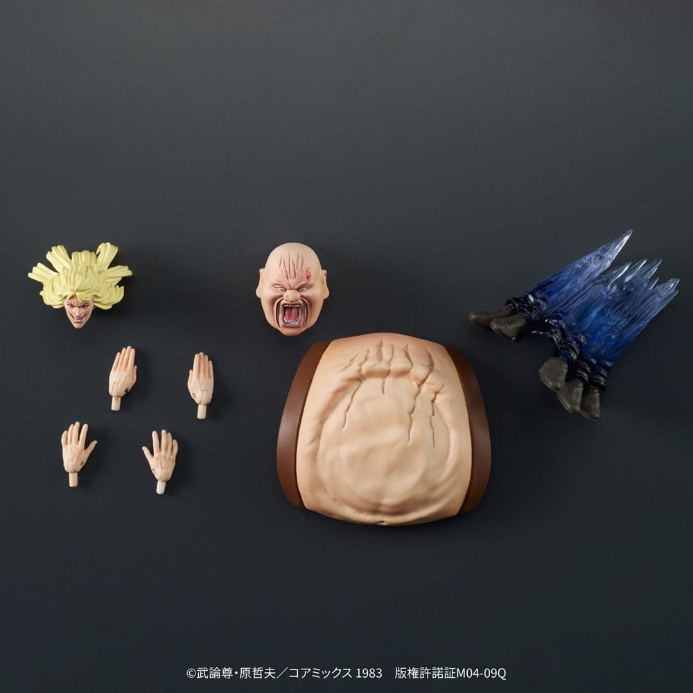 Fist of the North Star Digaction PVC Statue Shin & Heart 11 cm Figmas Yokina