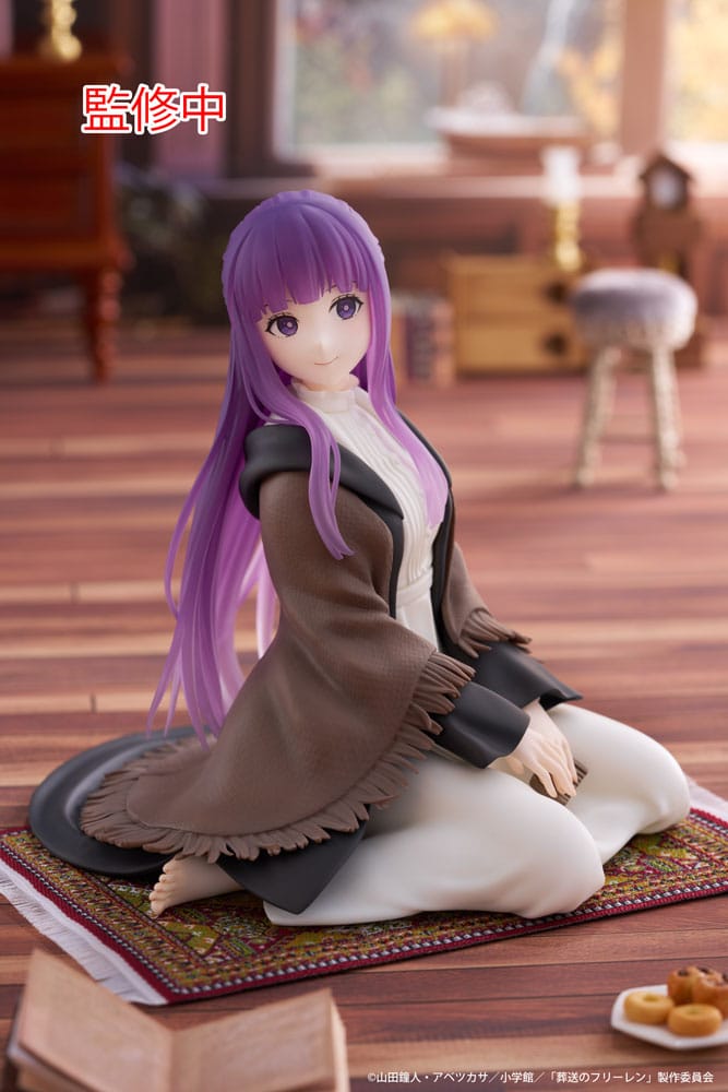 Frieren: Beyond Journey's End PVC Statue Desktop Cute Figure Fern 13 cm Prizefiguren Yokina