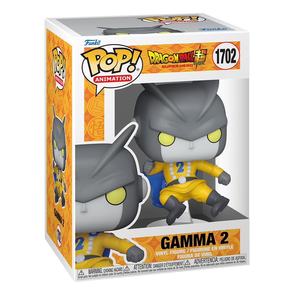 Gamma 2 Super Hero POP! Animation Vinyl Figur 9 cm Dragon Ball Super Funko POP! Yokina