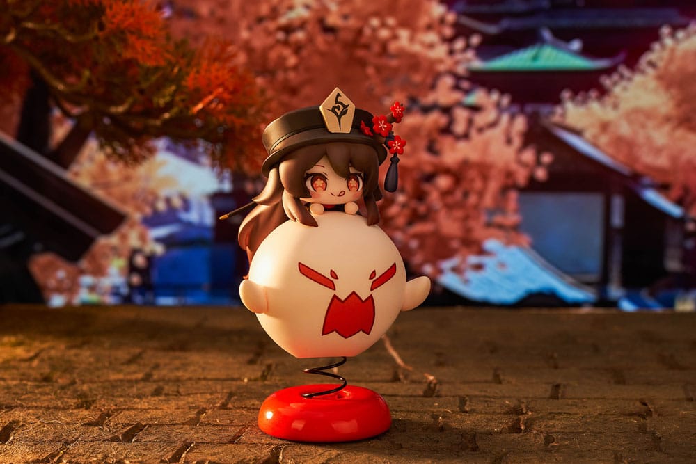 Genshin Impact PVC Statue Hu Tao Chibi Chara Yurayura Stand Ver. (re-run) 10 cm Minifiguren Yokina