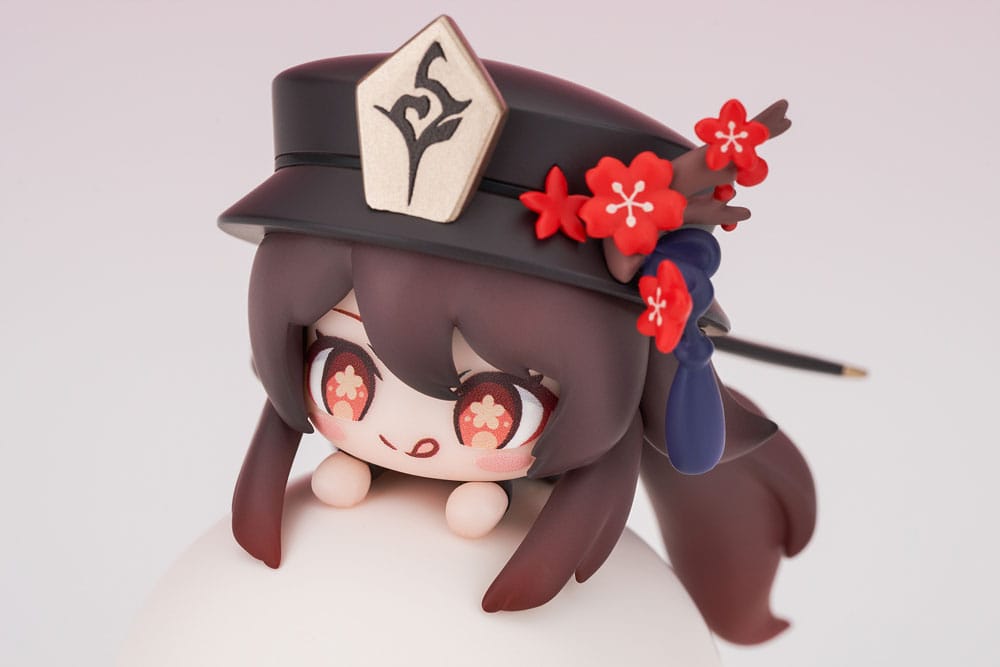 Genshin Impact PVC Statue Hu Tao Chibi Chara Yurayura Stand Ver. (re-run) 10 cm Minifiguren Yokina