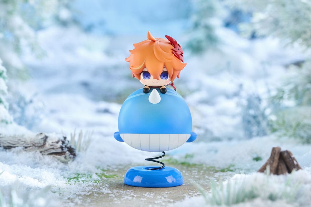 Genshin Impact PVC Statue Tartalinga/Child Chibi Chara Yurayura Stand Ver. 11 cm Prizefiguren Yokina