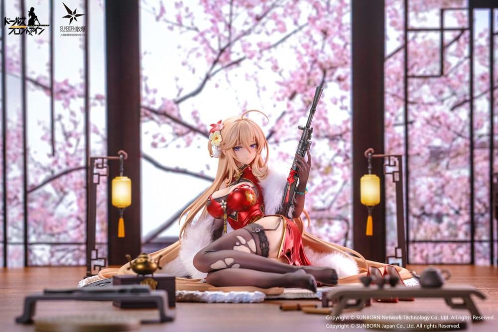 Girls' Frontline: Neural Cloud PVC Statue 1/7 DP28 Coiled Morning Glory Heavy Damage Ver. 14 cm Scalefiguren Yokina