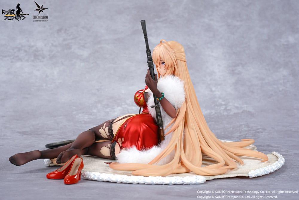 Girls' Frontline: Neural Cloud PVC Statue 1/7 DP28 Coiled Morning Glory Heavy Damage Ver. 14 cm Scalefiguren Yokina