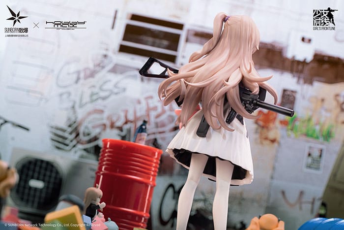 Girls Frontline PVC Statue 1/7 UMP45 Agent Lop Rabbit 21 cm Scalefiguren Yokina
