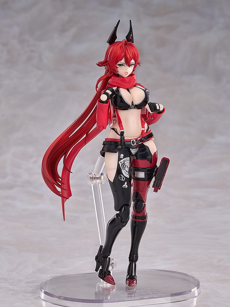 Goddess of Victory: Nikke PVC Figma Actionfigur Hyper Body Red Hood 15 cm Figmas Yokina