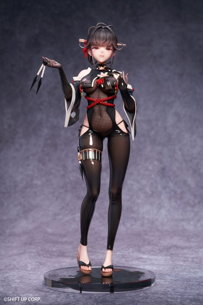 Goddess of Victory: Nikke PVC Statue 1/7 Sakura Midnight Stealth Deluxe Edtition 25 cm Scalefiguren Yokina
