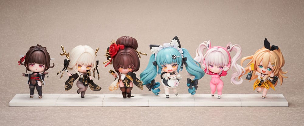 Goddess of Victory: Nikke SAC Series Mini-Figuren 6er-Pack Chibi 10 cm Minifiguren Yokina