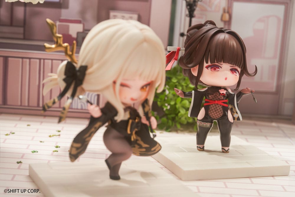 Goddess of Victory: Nikke SAC Series Mini-Figuren 6er-Pack Chibi 10 cm Minifiguren Yokina