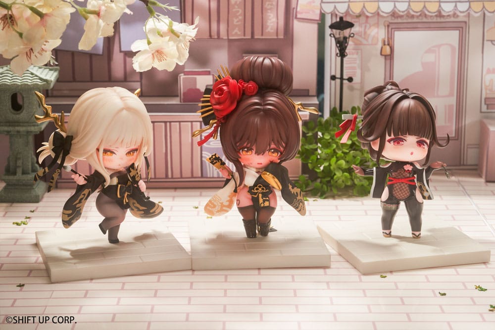 Goddess of Victory: Nikke SAC Series Mini-Figuren 6er-Pack Chibi 10 cm Minifiguren Yokina