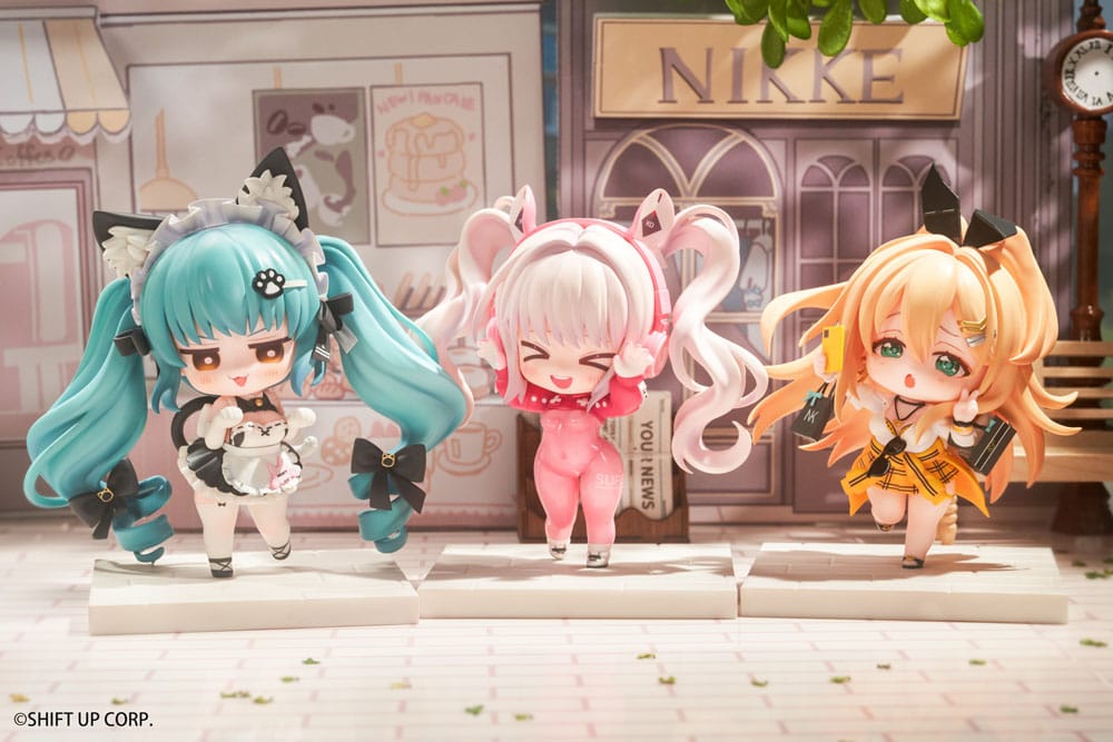 Goddess of Victory: Nikke SAC Series Mini-Figuren 6er-Pack Chibi 10 cm Minifiguren Yokina