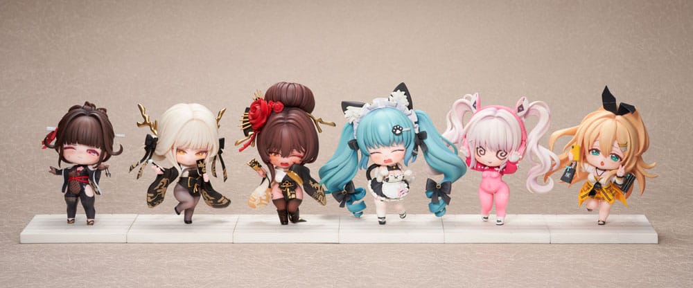 Goddess of Victory: Nikke SAC Series Mini-Figuren 6er-Pack Chibi 10 cm Minifiguren Yokina