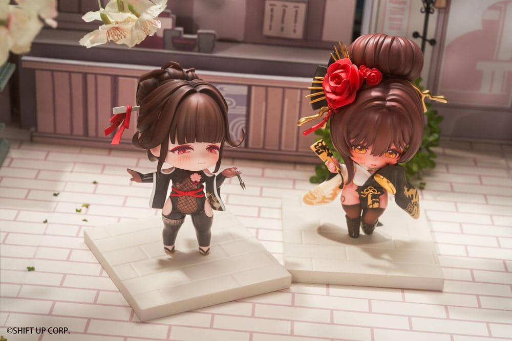 Goddess of Victory: Nikke SAC Series Mini-Figuren 6er-Pack Chibi 10 cm Minifiguren Yokina