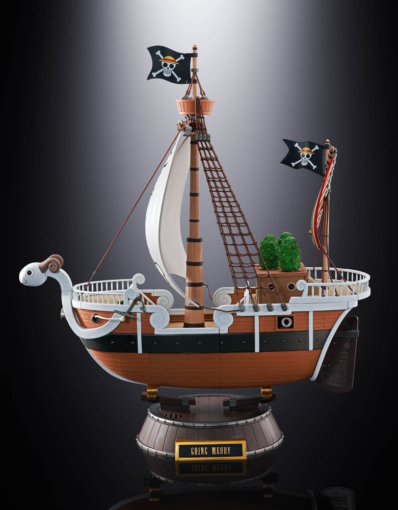 Going Merry 25th Anniversary Memorial Edition Soul of Chogokin Diecast Actionfigur 28 cm One Piece Figmas Yokina