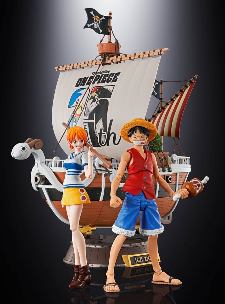 Going Merry 25th Anniversary Memorial Edition Soul of Chogokin Diecast Actionfigur 28 cm One Piece Figmas Yokina