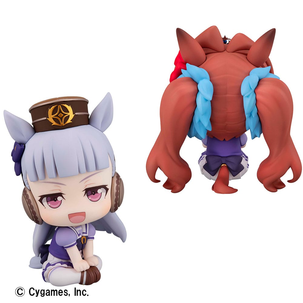 Gold Ship & Daiwa Scarlet Look Up PVC Statuen 11 cm (with gift) Uma Musume Pretty Derby Minifiguren Yokina
