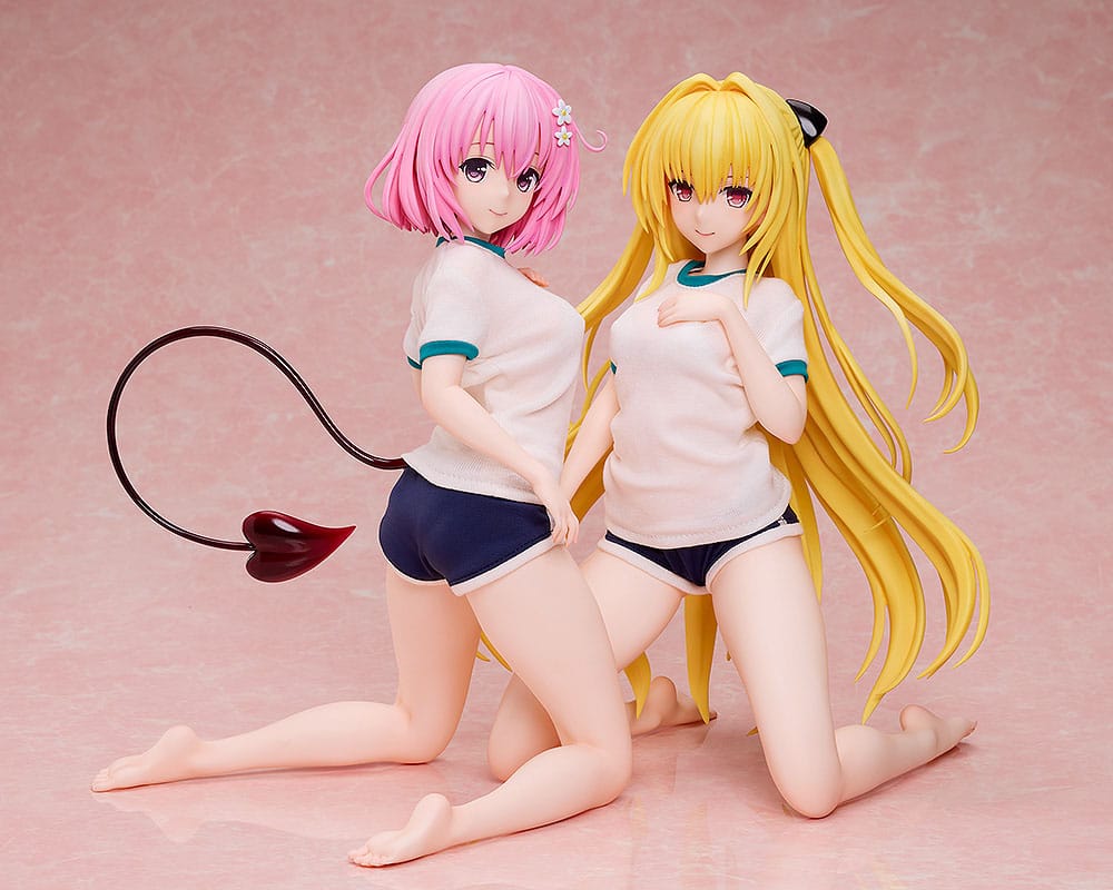 Golden Darkness: Swimsuit with Gym Uniform Ver. PVC Statue 1/4 27 cm To Love-Ru Darkness Scalefiguren Yokina