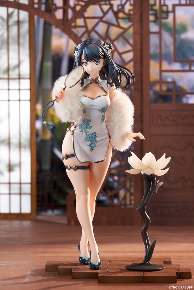 Gridman Universe PVC Statue 1/7 Rikka Takarada China Dress Ver. 25 cm Scalefiguren Yokina