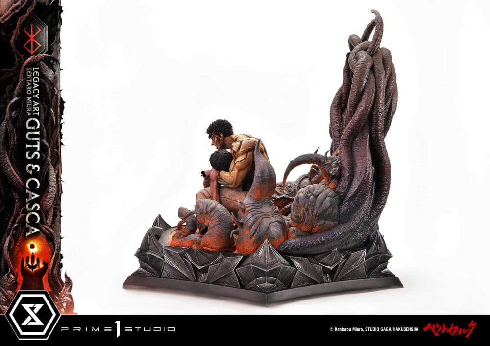 Guts & Casca Ultimate Legacy Art Kentaro Miura Statue 1/4 72 cm Berserk Scalefiguren Yokina