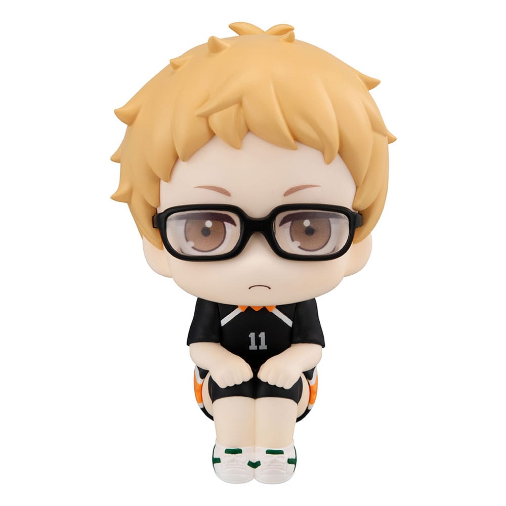 Haikyu!! Look Up PVC Statue Kei Tsukishima Uniform Ver. 11 cm (with gift) Prizefiguren Yokina