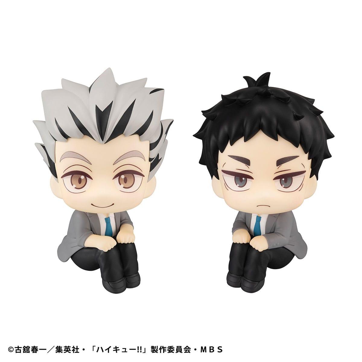 Haikyu!! Look Up PVC Statue Kotaro Bokuto & Keiji Akaashi 11 cm (with gift) Minifiguren Yokina