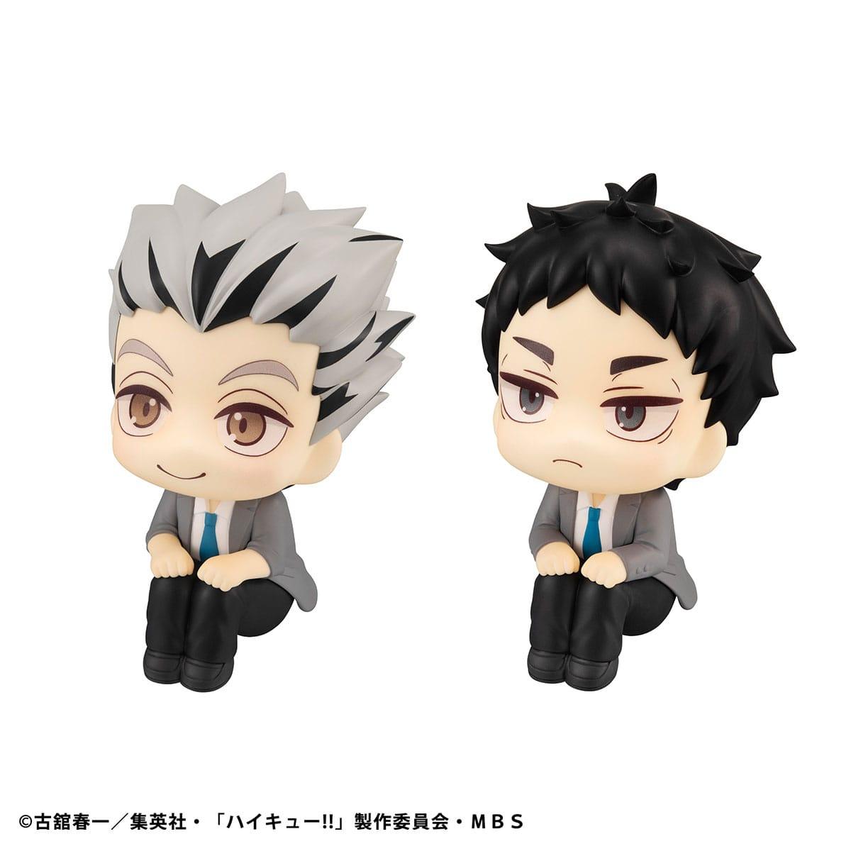 Haikyu!! Look Up PVC Statue Kotaro Bokuto & Keiji Akaashi 11 cm (with gift) Minifiguren Yokina