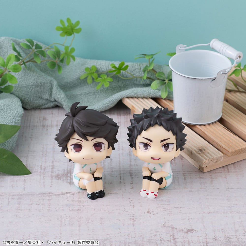 Haikyu!! Look Up PVC Statuen Toru Oikawa & Hajime Iwaizumi Uniform Ver. 11 cm (with gift) Prizefiguren Yokina