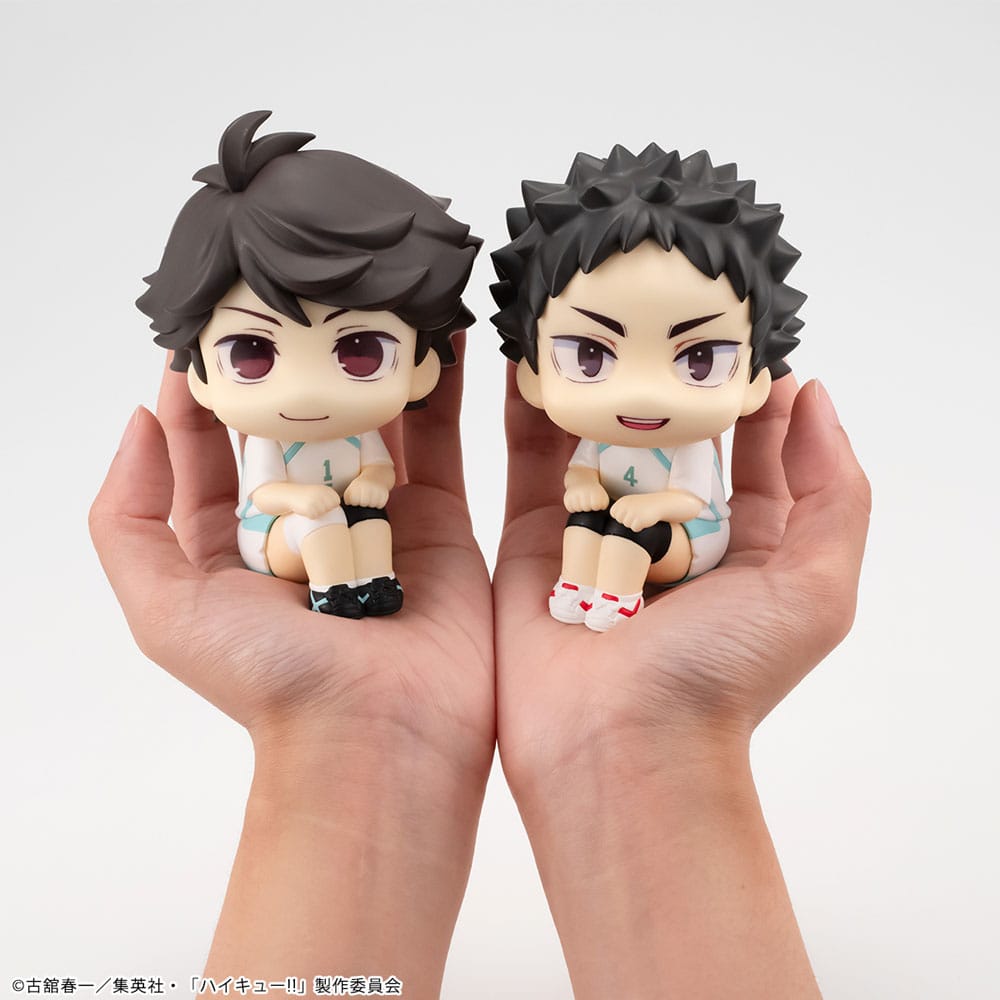 Haikyu!! Look Up PVC Statuen Toru Oikawa & Hajime Iwaizumi Uniform Ver. 11 cm (with gift) Prizefiguren Yokina