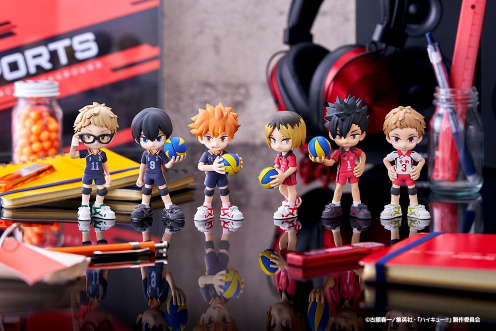 Haikyu!! PalVerse 6 PVC Figuren 9 cm Sortiment Minifiguren Yokina