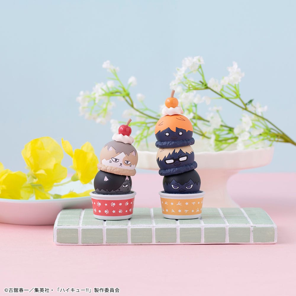 Haikyu!! Tsumichen Stack up & Change 6 Sammelfiguren 8 cm Sortiment Minifiguren Yokina