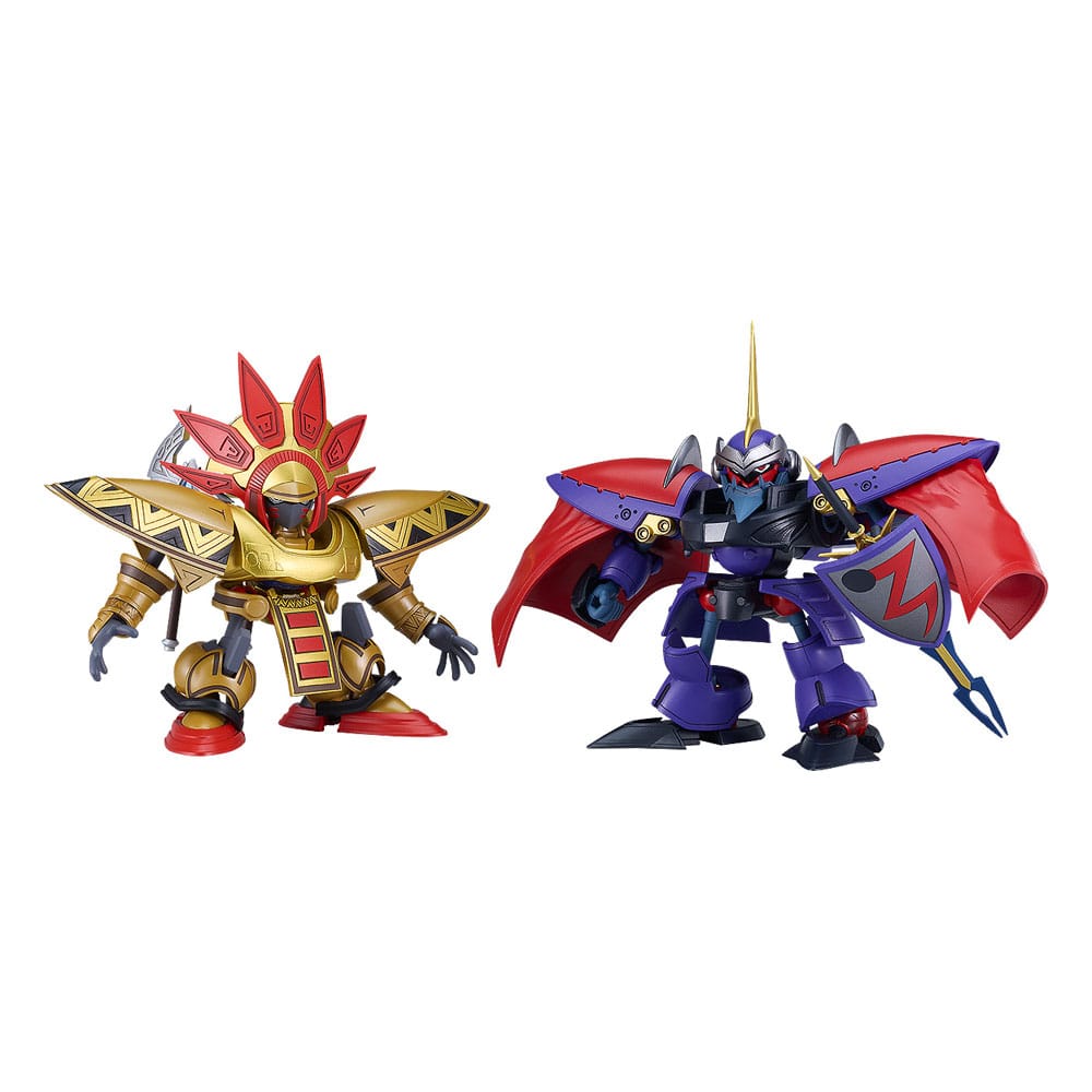 Hao Taikei Ryu Knight Moderoid Plastic Model Kit Series: 4 Shinebaram & Steru 10 cm Figmas Yokina