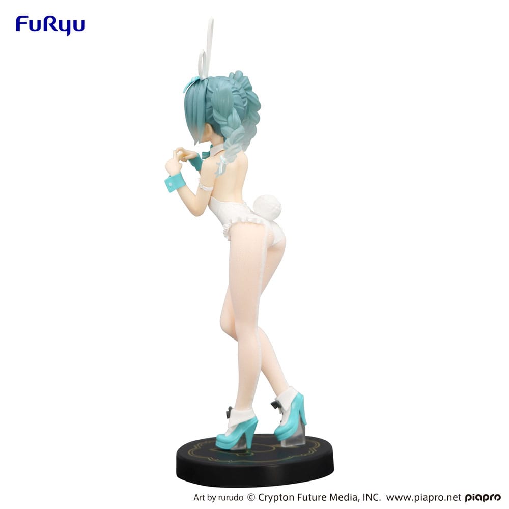 Hatsune Miku BiCute Bunnies PVC Statue Miku Rurudo White Color Ver. 27 cm Prizefiguren Yokina
