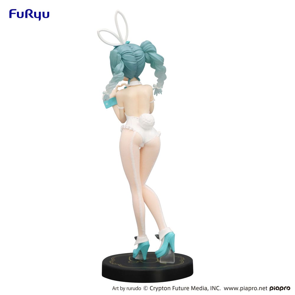 Hatsune Miku BiCute Bunnies PVC Statue Miku Rurudo White Color Ver. 27 cm Prizefiguren Yokina