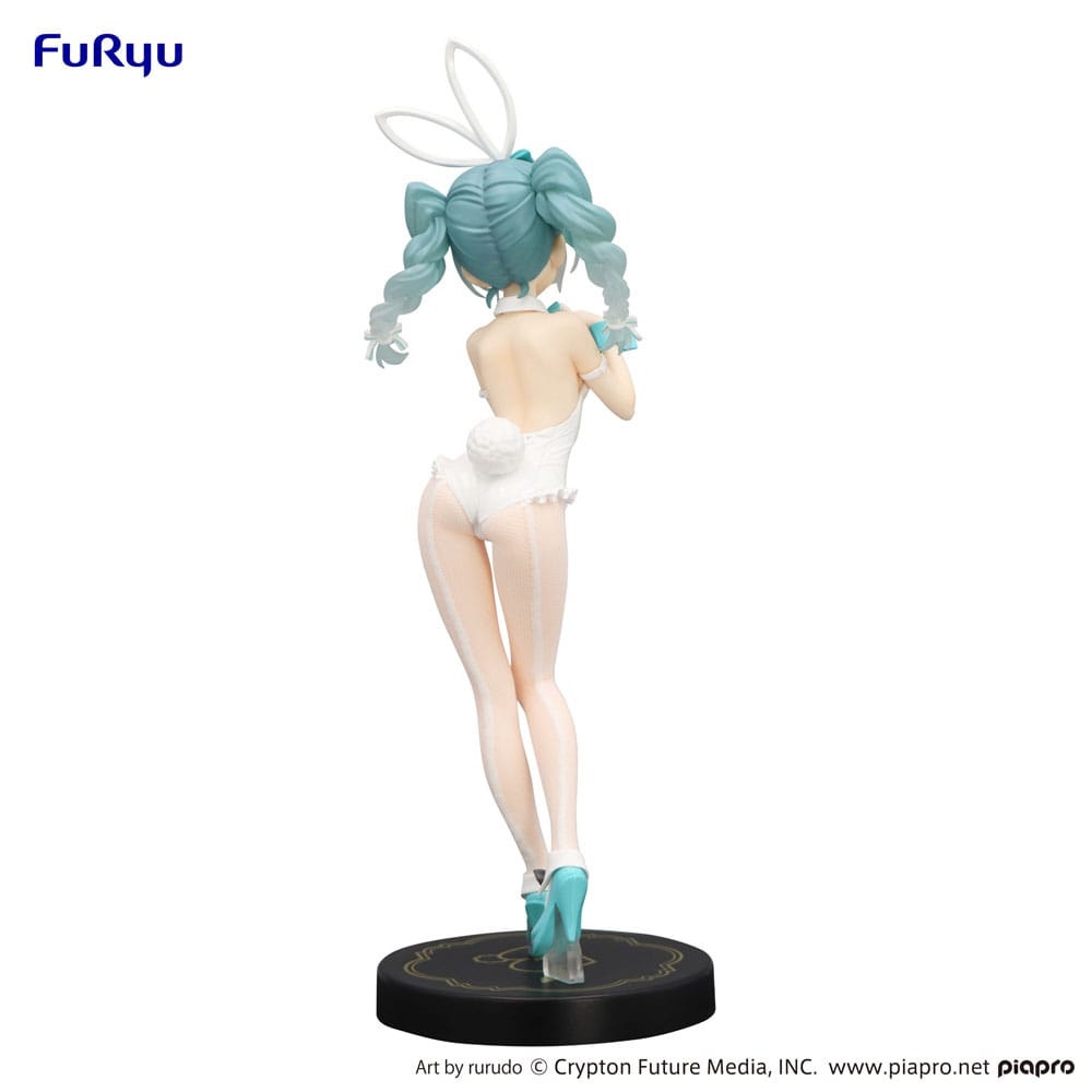 Hatsune Miku BiCute Bunnies PVC Statue Miku Rurudo White Color Ver. 27 cm Prizefiguren Yokina