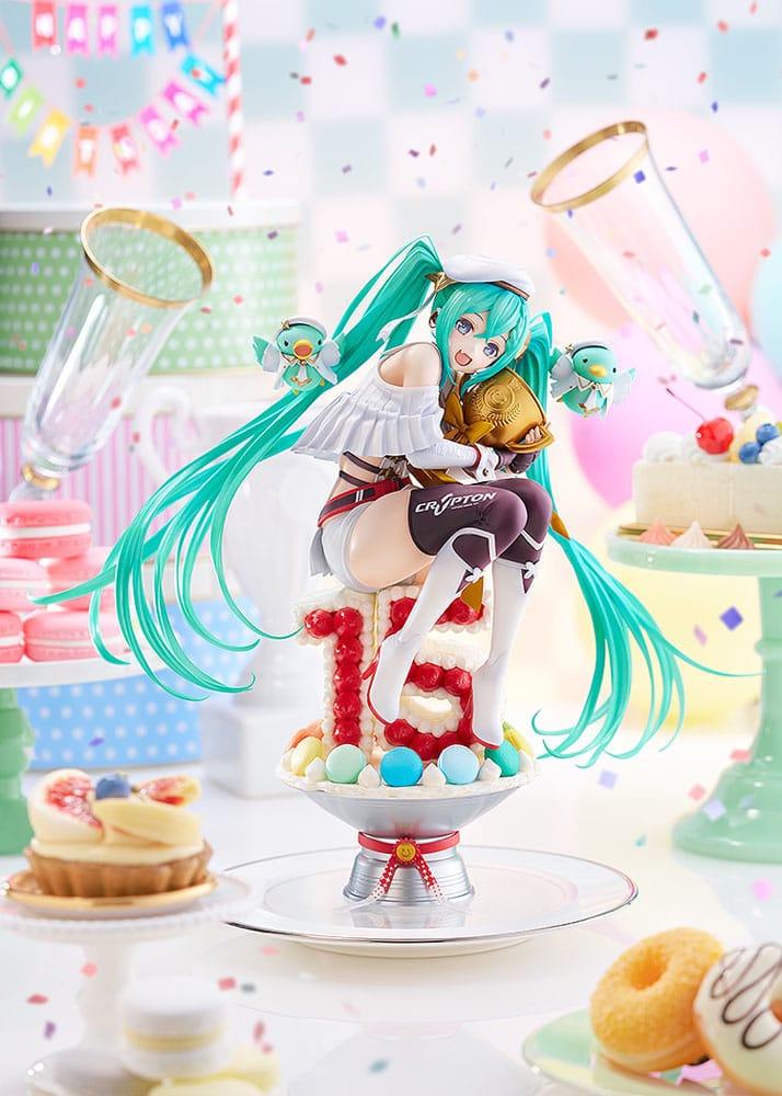 Hatsune Miku Characters PVC Statue 1/6 Racing Miku: 2023 - 15th Anniversary Ver. 26 cm Scalefiguren Yokina
