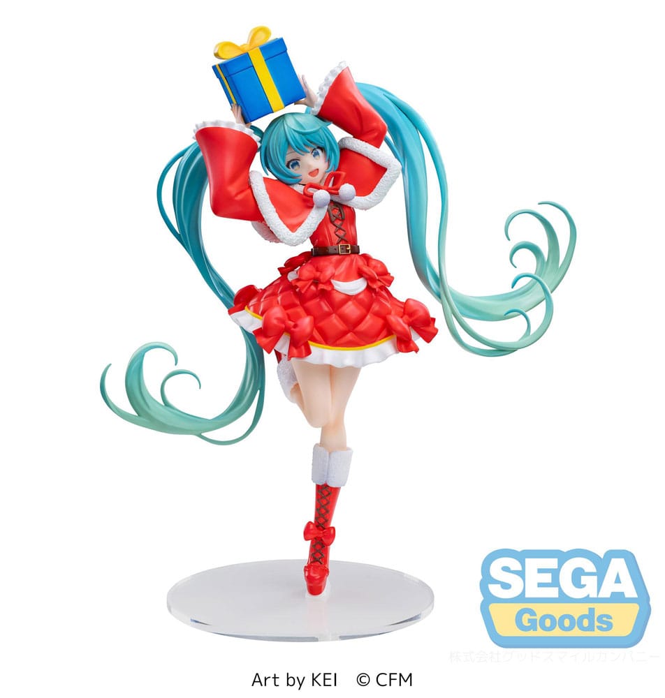 Hatsune Miku Christmas 2024 Luminasta PVC Statue 19 cm Hatsune Miku Series Prizefiguren Yokina