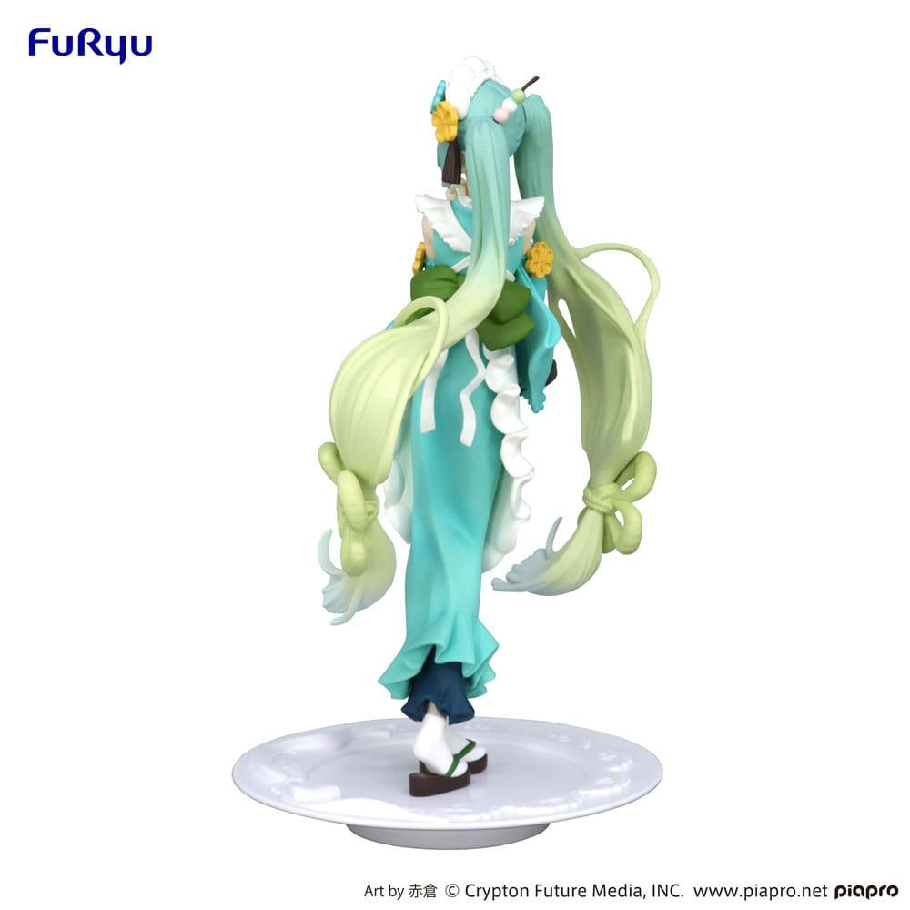 Hatsune Miku Exceed Creative PVC Statue Matcha Green Tea Parfait Mint Ver. 21 cm Prizefiguren Yokina
