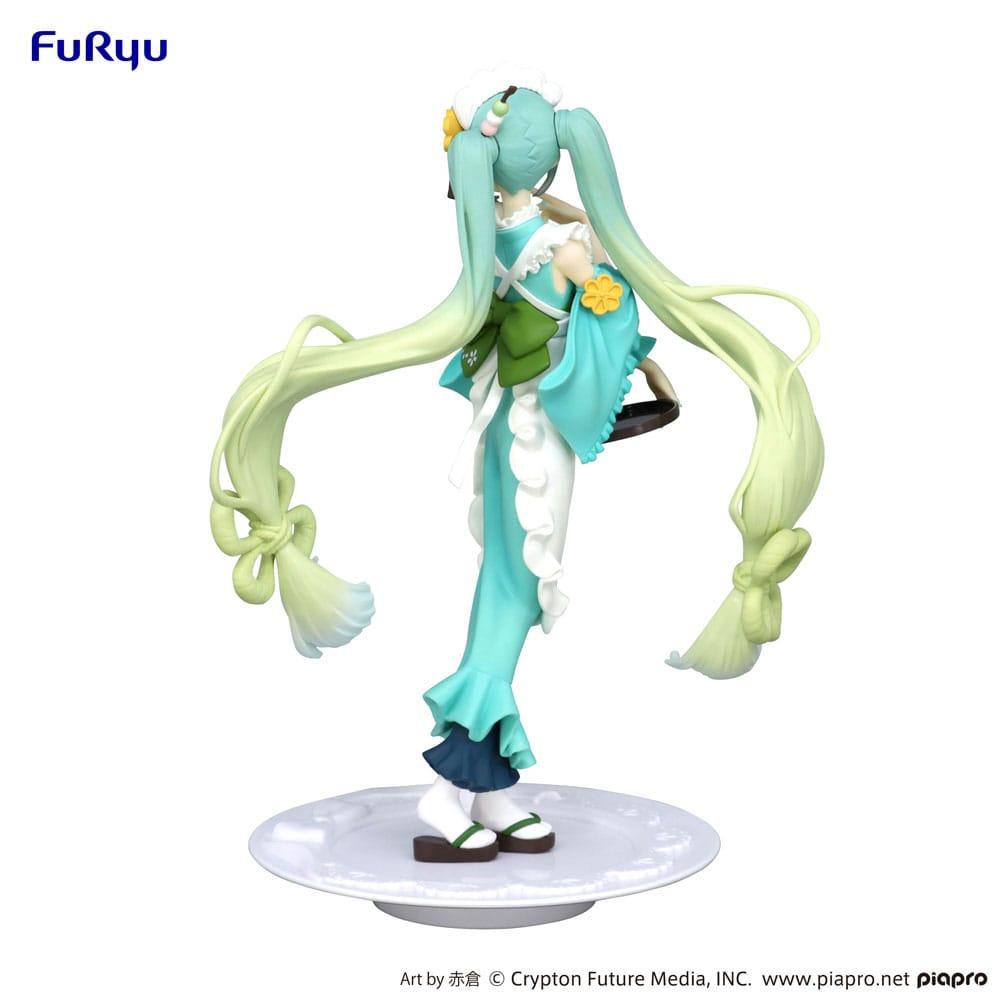 Hatsune Miku Exceed Creative PVC Statue Matcha Green Tea Parfait Mint Ver. 21 cm Prizefiguren Yokina