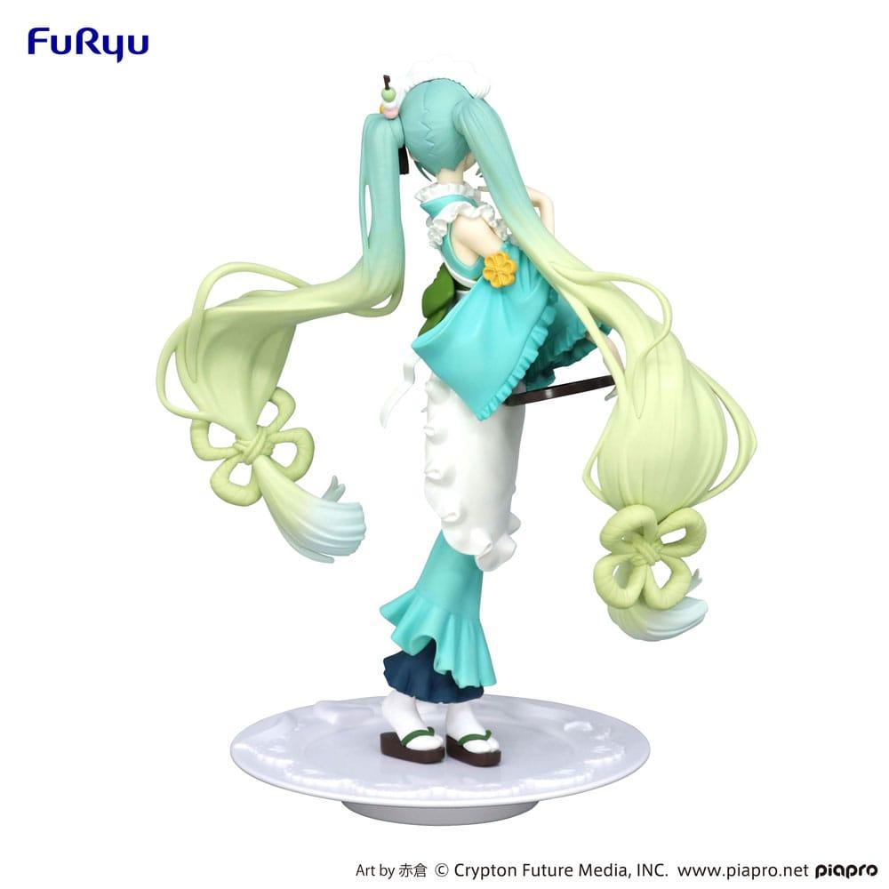 Hatsune Miku Exceed Creative PVC Statue Matcha Green Tea Parfait Mint Ver. 21 cm Prizefiguren Yokina