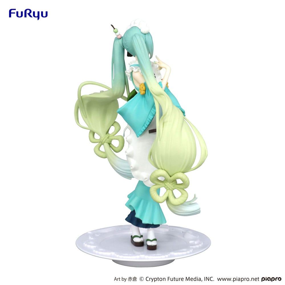 Hatsune Miku Exceed Creative PVC Statue Matcha Green Tea Parfait Mint Ver. 21 cm Prizefiguren Yokina
